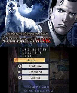 Jake Hunter Detective Story: Ghost of the Dusk Title Screen